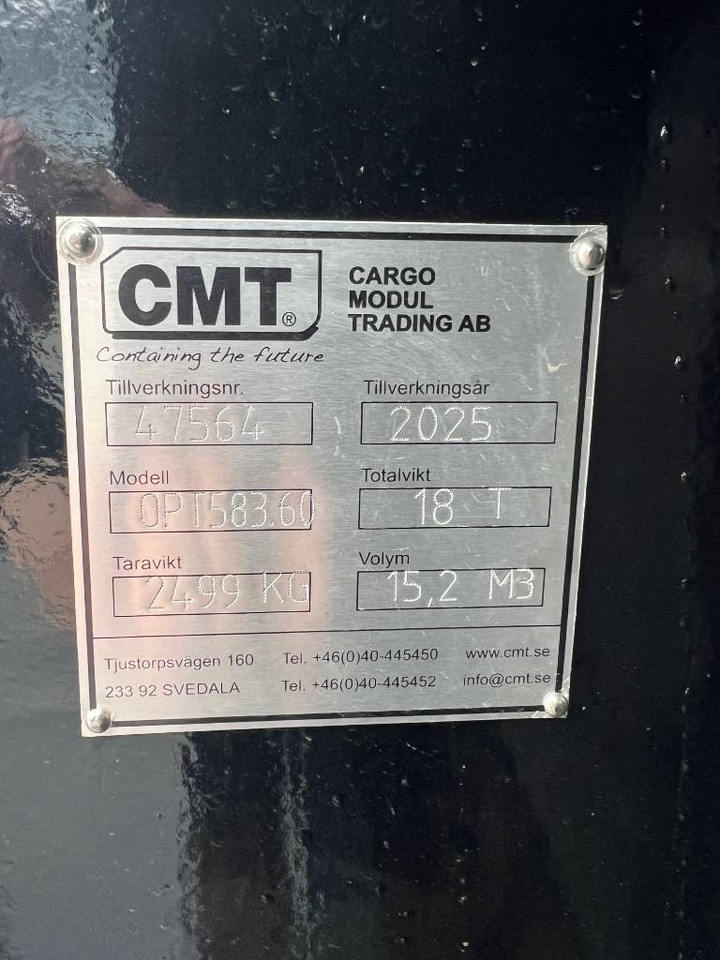 CMT Schaktflak 15m3 - Abrollcontainer: das Bild 3 CMT Schaktflak 15m3 - Abrollcontainer: das Bild 3