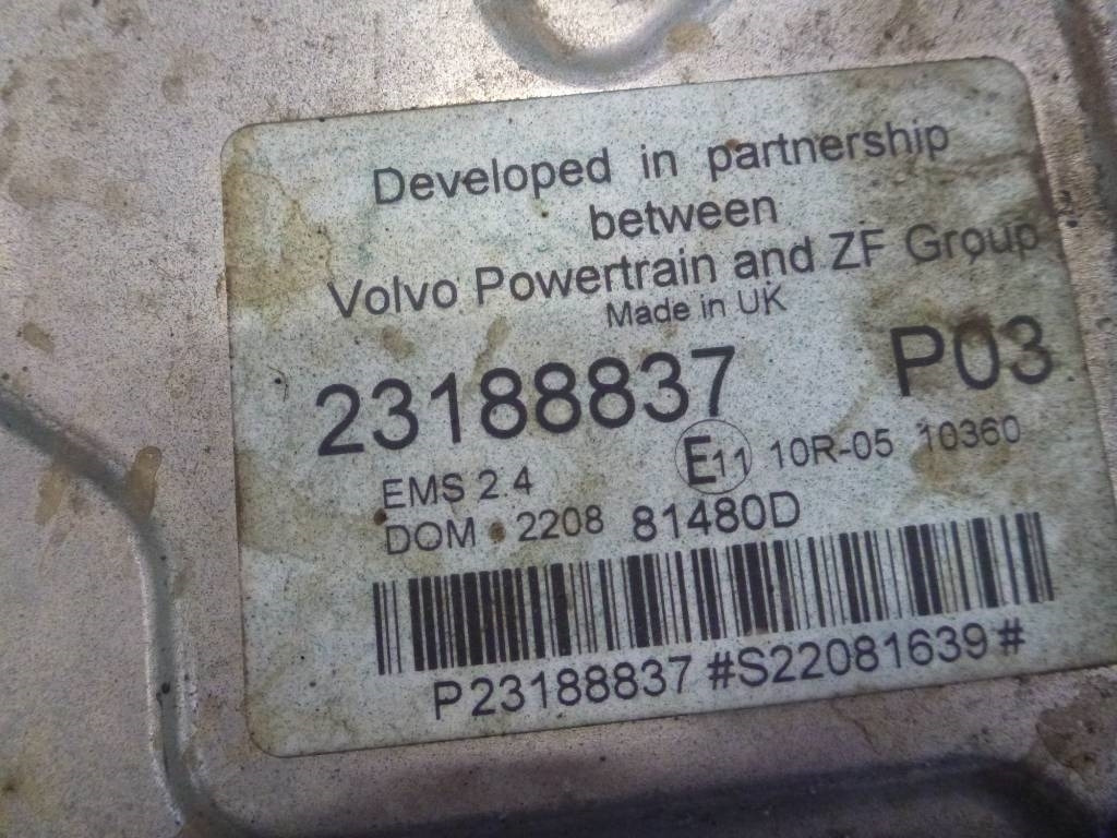 Volvo Motor Styrenhet, 23188837 - Elektrische Ausrüstung für LKW: das Bild 3 Volvo Motor Styrenhet, 23188837 - Elektrische Ausrüstung für LKW: das Bild 3
