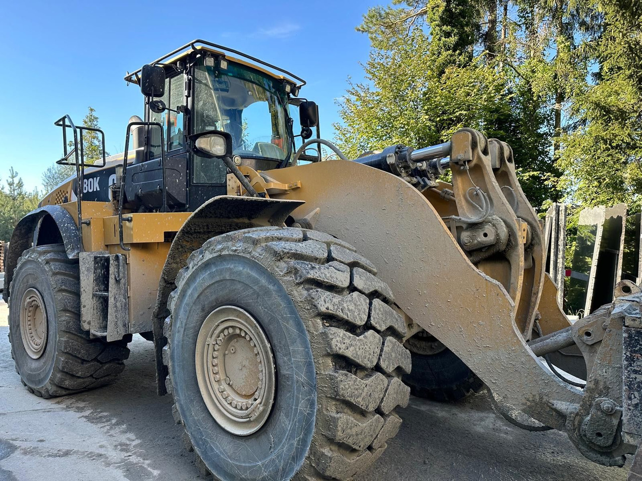CAT 980K Block Handler,Bucket + forks,Schaufel+Gabel - Radlader: das Bild 5 CAT 980K Block Handler,Bucket + forks,Schaufel+Gabel - Radlader: das Bild 5