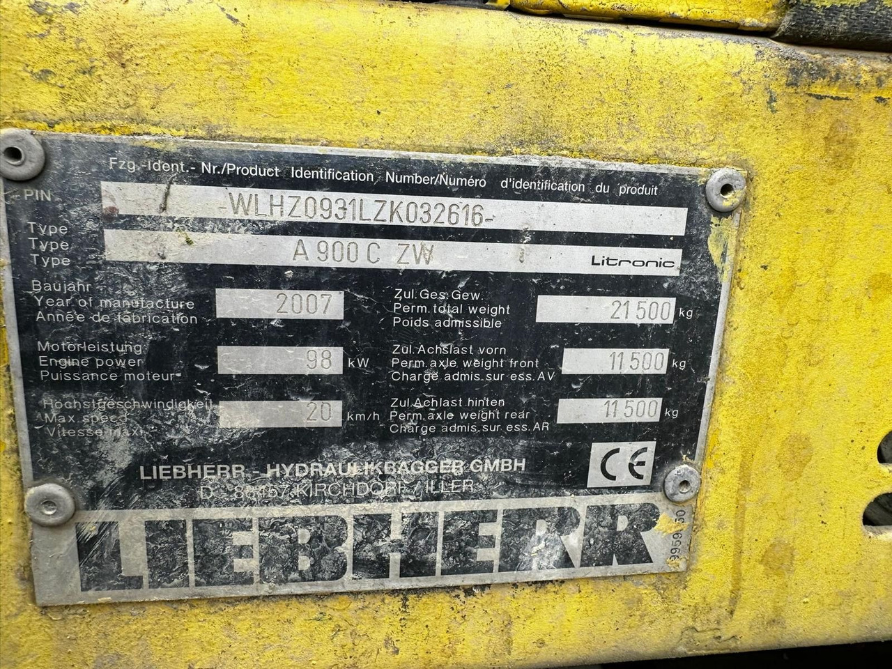 Liebherr A900C ZW Litronic PFS 2, Rail+Road, Gleisbagger - Mobilbagger: das Bild 3 Liebherr A900C ZW Litronic PFS 2, Rail+Road, Gleisbagger - Mobilbagger: das Bild 3
