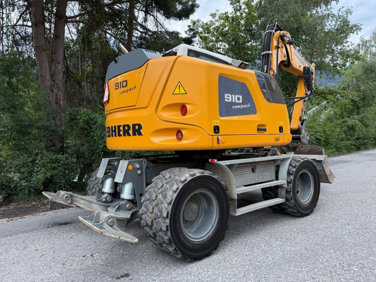 Liebherr A910 Compact Litronic,4 Schaufeln,Schnellwechsle - Mobilbagger: das Bild 5 Liebherr A910 Compact Litronic,4 Schaufeln,Schnellwechsle - Mobilbagger: das Bild 5