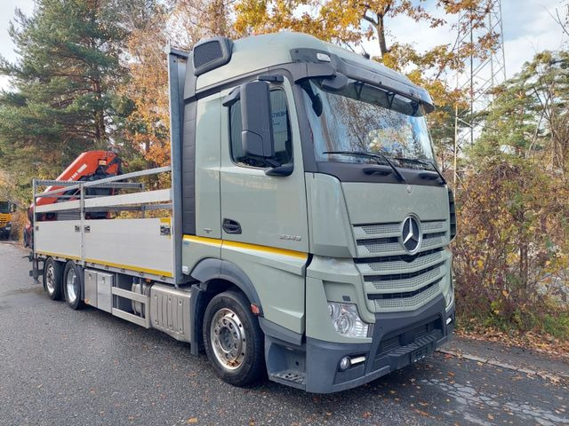 Mercedes-Benz Actros 2545 6x2, E6, Effer 265/6S Mercedes-Benz Actros 2545 6x2, E6, Effer 265/6S, 2x Stück - Autokran, Pritsche LKW: das Bild 3 Mercedes-Benz Actros 2545 6x2, E6, Effer 265/6S Mercedes-Benz Actros 2545 6x2, E6, Effer 265/6S, 2x Stück - Autokran, Pritsche LKW: das Bild 3
