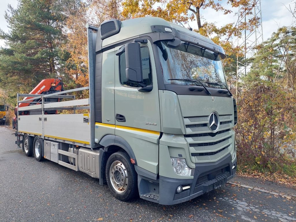 Mercedes-Benz Actros 2545 6x2, E6, Effer 265/6S Mercedes-Benz Actros 2545 6x2, E6, Effer 265/6S, 2x Stück - Autokran, Pritsche LKW: das Bild 3 Mercedes-Benz Actros 2545 6x2, E6, Effer 265/6S Mercedes-Benz Actros 2545 6x2, E6, Effer 265/6S, 2x Stück - Autokran, Pritsche LKW: das Bild 3