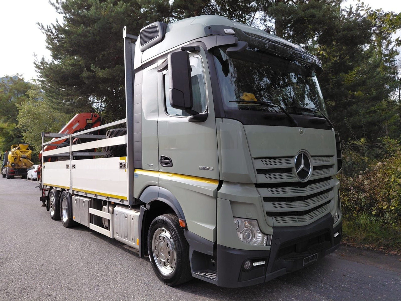 Mercedes-Benz Actros 2545 6x2, E6, Retarder, Effer 265/6S - Autokran: das Bild 2 Mercedes-Benz Actros 2545 6x2, E6, Retarder, Effer 265/6S - Autokran: das Bild 2