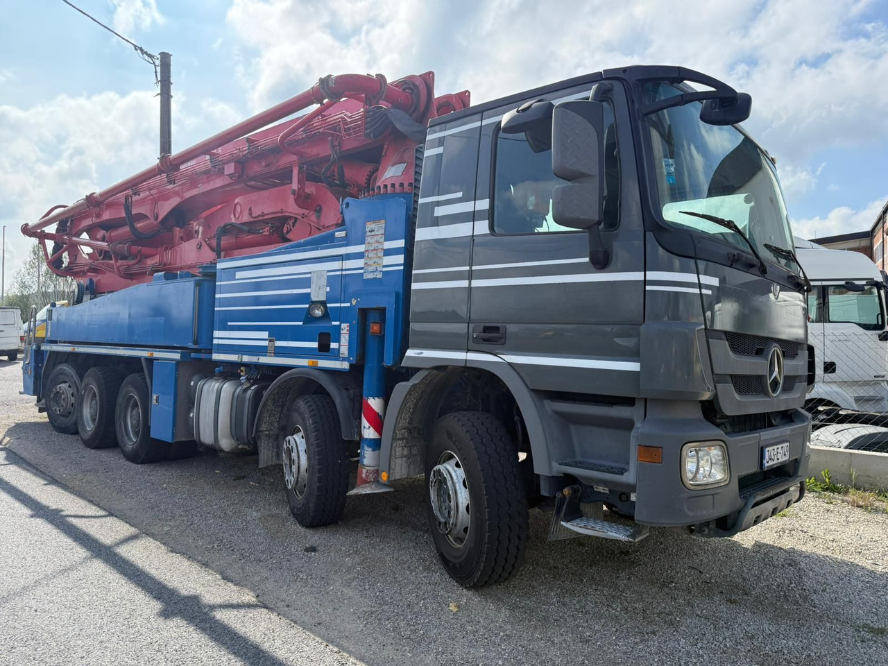Mercedes-Benz Actros 4448 10x4, E5, MP-3, Putzmeister M46-5 - Betonpumpe: das Bild 1 Mercedes-Benz Actros 4448 10x4, E5, MP-3, Putzmeister M46-5 - Betonpumpe: das Bild 1