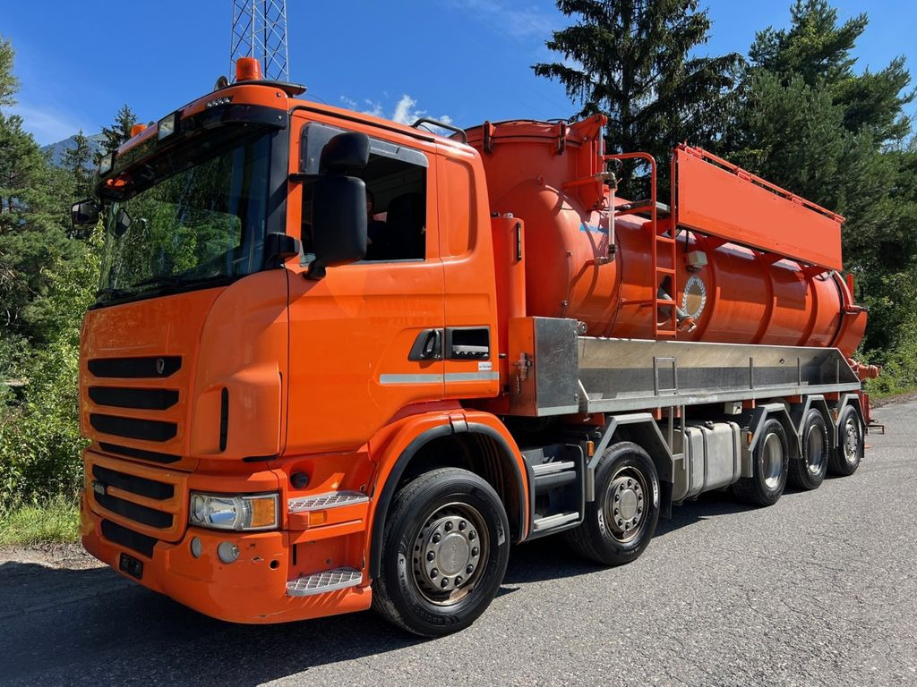 Scania G480 LB 10x4 6HSA, Amphitec Vortex G2 Scania G480 LB 10x4 6HSA, Amphitec Vortex G2 - Saug-/ Spülfahrzeug: das Bild 1 Scania G480 LB 10x4 6HSA, Amphitec Vortex G2 Scania G480 LB 10x4 6HSA, Amphitec Vortex G2 - Saug-/ Spülfahrzeug: das Bild 1