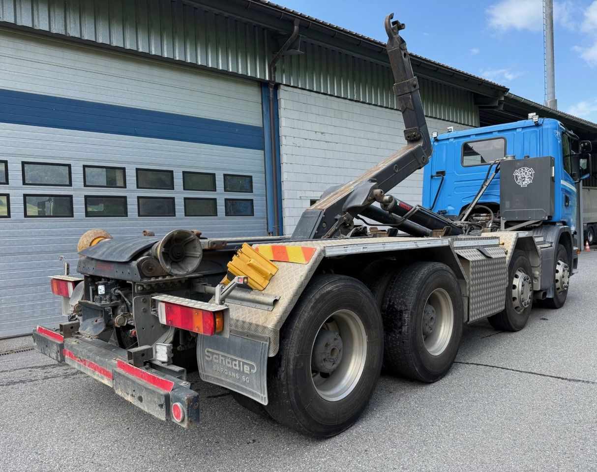 Scania G490 CB 8x4, E6, Retarder, Hiab Multilift 21ton - Abrollkipper: das Bild 4 Scania G490 CB 8x4, E6, Retarder, Hiab Multilift 21ton - Abrollkipper: das Bild 4