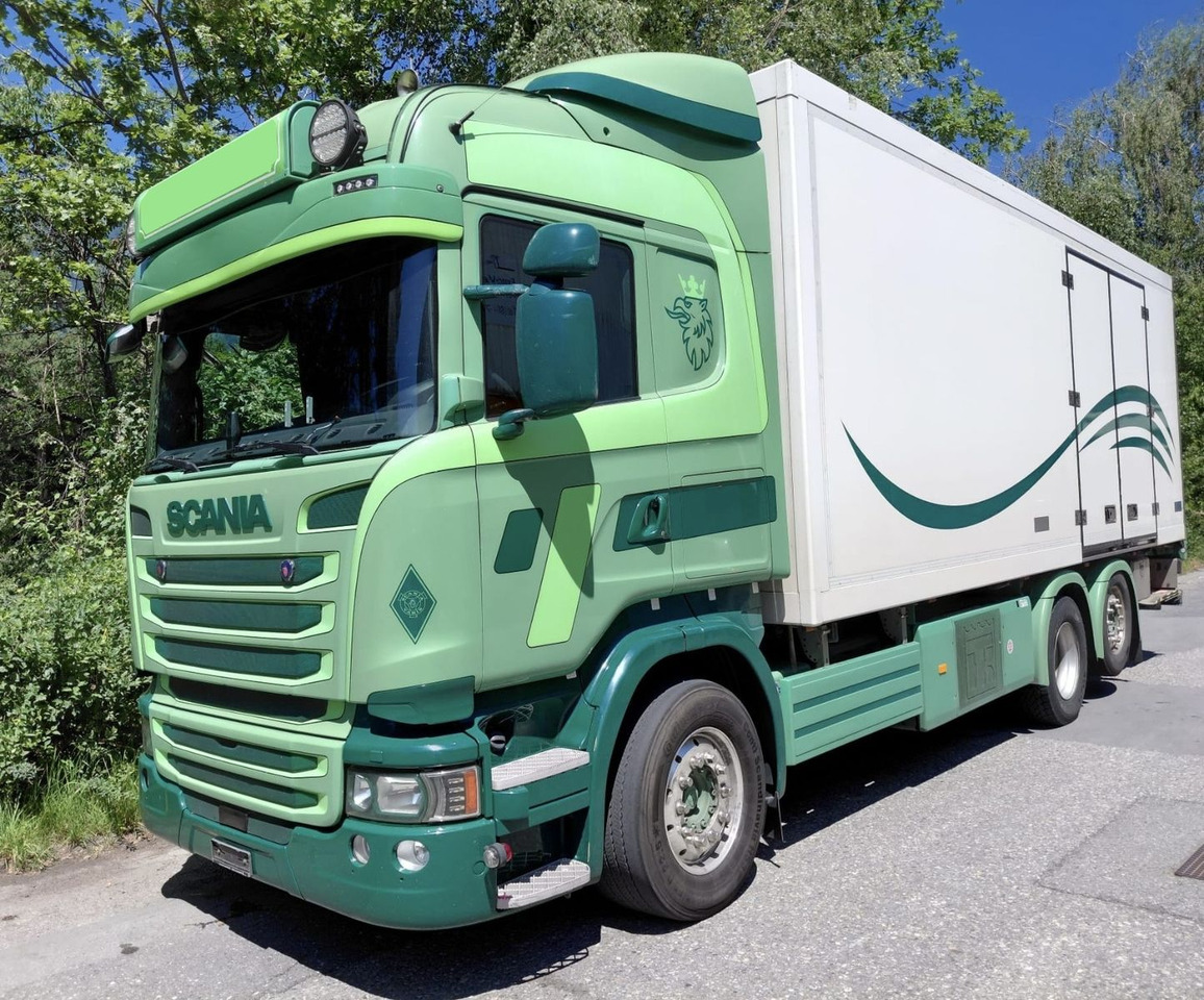 Scania R450 6x2, E6, Thermo King UT 1200, Ladebordwand - Kühlkoffer LKW: das Bild 1 Scania R450 6x2, E6, Thermo King UT 1200, Ladebordwand - Kühlkoffer LKW: das Bild 1