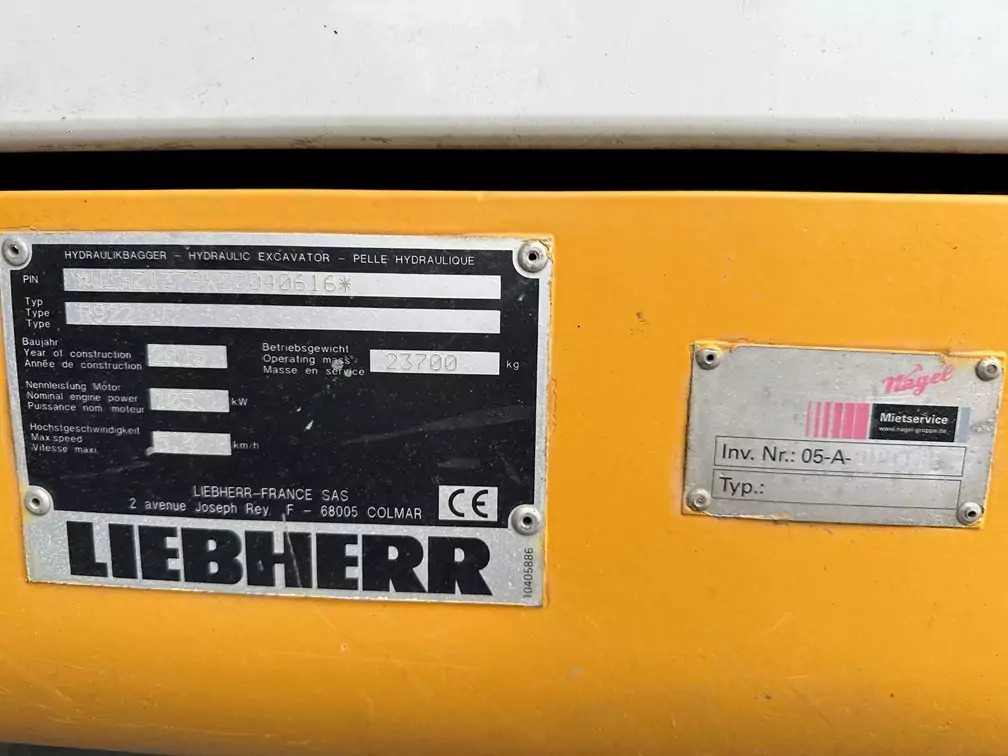 Kettenbagger 2015 Liebherr R 922 Litronic: das Bild 6