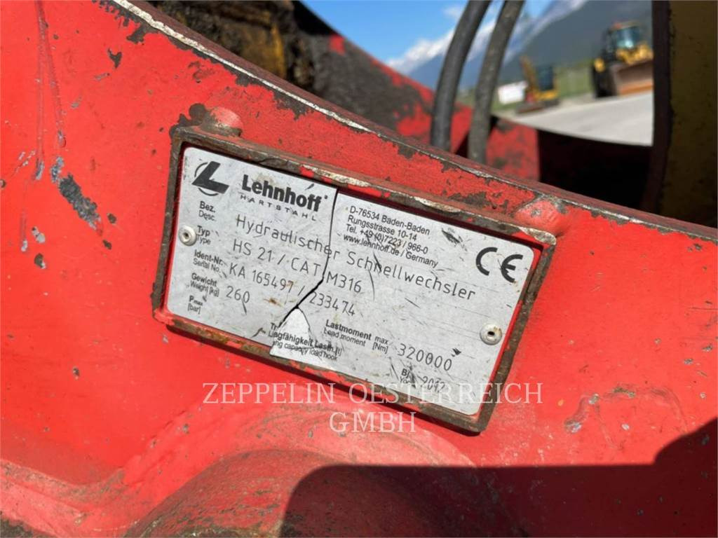 Mobilbagger CAT M316D: das Bild 11