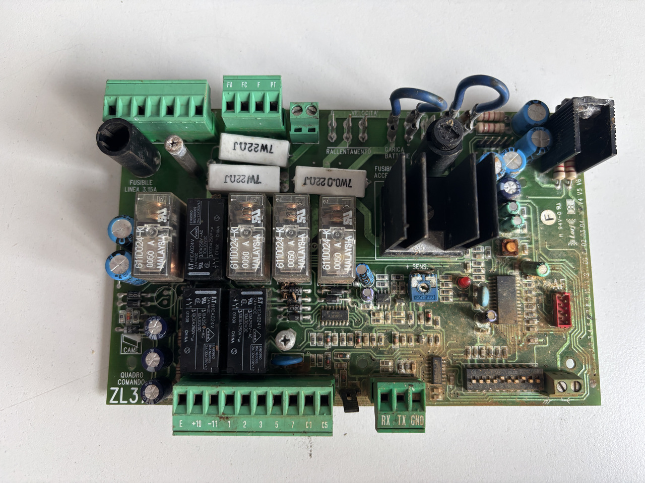 Came Quadro Comando ZL37 - centrala sterująca do szlabanów - Steuergerät für Landmaschine: das Bild 2 Came Quadro Comando ZL37 - centrala sterująca do szlabanów - Steuergerät für Landmaschine: das Bild 2