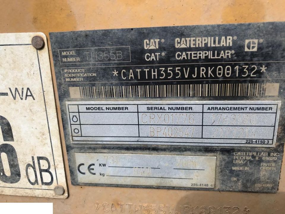 Motor für Baumaschine Cat th360   - Silnik: das Bild 18