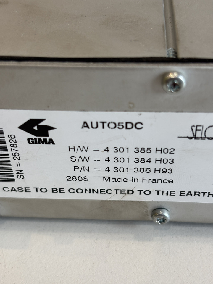 Claas Axion Arion C-MATIC - moduł sterownik ECU Auto5DC 4301385H02 - Steuergerät für Landmaschine: das Bild 1 Claas Axion Arion C-MATIC - moduł sterownik ECU Auto5DC 4301385H02 - Steuergerät für Landmaschine: das Bild 1