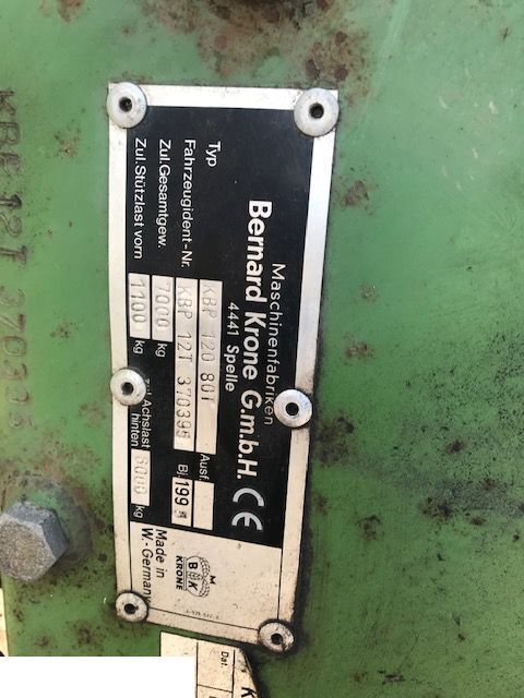 Krone Big Pack 120-80 - Noźe - Ersatzteile für Packenpresse: das Bild 2 Krone Big Pack 120-80 - Noźe - Ersatzteile für Packenpresse: das Bild 2