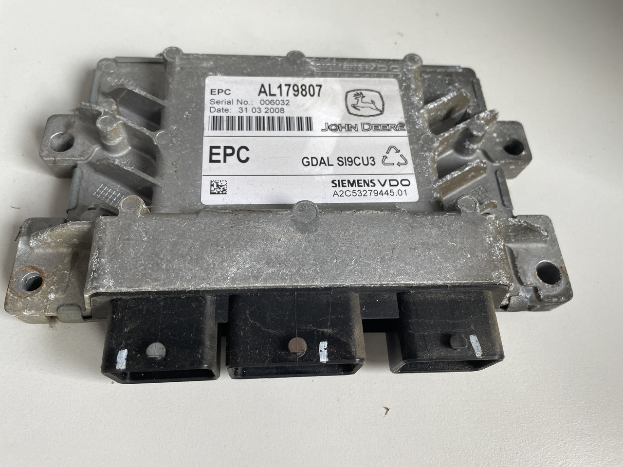 John Deere 6030 6230 6430 - moduł EPC AL179807 AL201461 - Steuergerät für Landmaschine: das Bild 1 John Deere 6030 6230 6430 - moduł EPC AL179807 AL201461 - Steuergerät für Landmaschine: das Bild 1