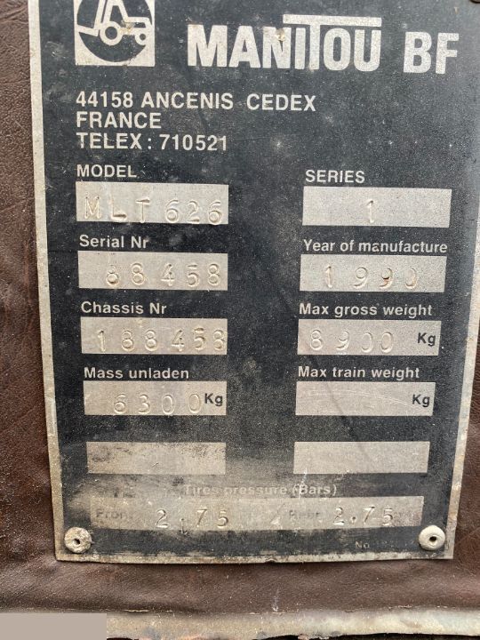 Manitou MLT 626 - Most Przedni - Vorderachse für Landmaschine: das Bild 1 Manitou MLT 626 - Most Przedni - Vorderachse für Landmaschine: das Bild 1