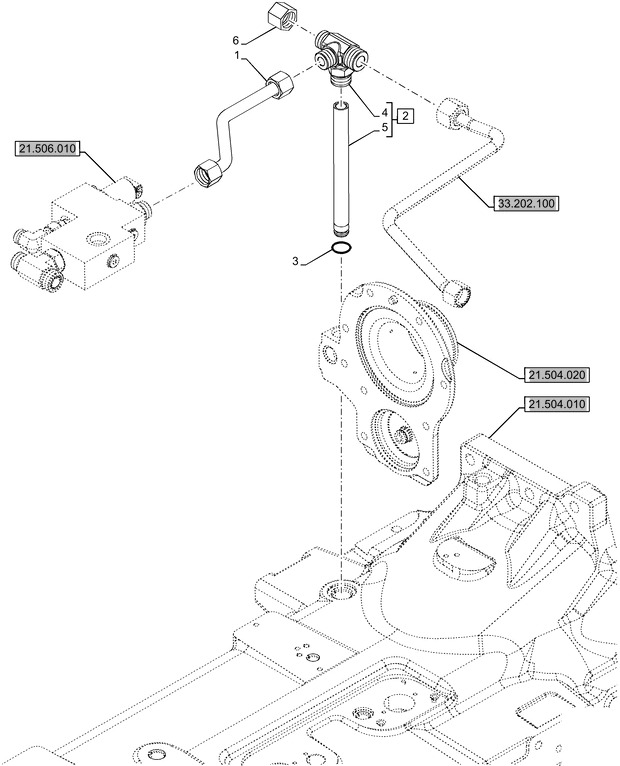 New Holland T6070 Złączka hydrauliczna 87732510 - Hydraulik für Landmaschine: das Bild 1 New Holland T6070 Złączka hydrauliczna 87732510 - Hydraulik für Landmaschine: das Bild 1