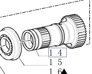 New Holland T7 T6050 TM165 TM155 TM150 TM140 TM145 Koło Zębate 5164739 - Laufwerksteile für Landmaschine: das Bild 1 New Holland T7 T6050 TM165 TM155 TM150 TM140 TM145 Koło Zębate 5164739 - Laufwerksteile für Landmaschine: das Bild 1