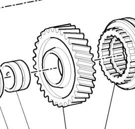 New Holland T7 T6050 TM165 TM155 TM150 TM140 TM145 TM180 Koło Zębate 37T 38T 5165372 - Laufwerksteile für Landmaschine: das Bild 2 New Holland T7 T6050 TM165 TM155 TM150 TM140 TM145 TM180 Koło Zębate 37T 38T 5165372 - Laufwerksteile für Landmaschine: das Bild 2
