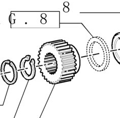 New Holland T7 TM165 TM155 TM150 TM140 TM145 TM180 T6090 Koło Zębate 5162233 - Laufwerksteile für Landmaschine: das Bild 1 New Holland T7 TM165 TM155 TM150 TM140 TM145 TM180 T6090 Koło Zębate 5162233 - Laufwerksteile für Landmaschine: das Bild 1
