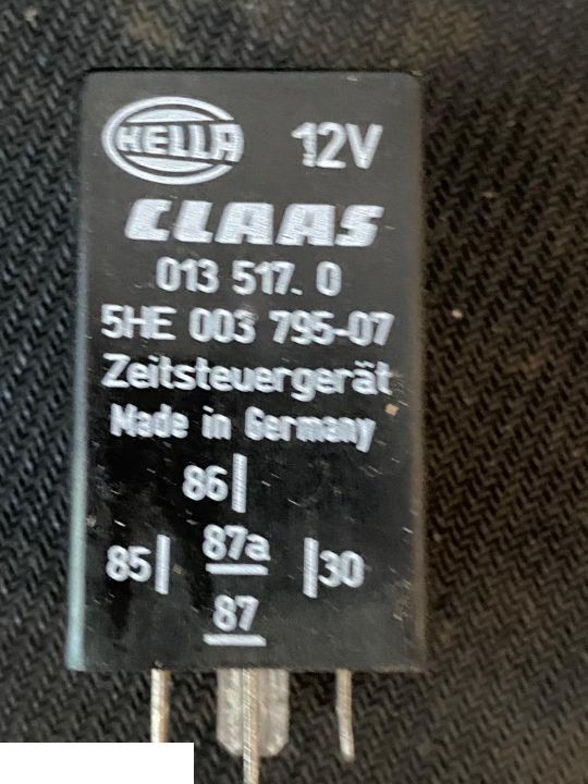 Przekażnik generatora Claas - Relais für Landmaschine: das Bild 1 Przekażnik generatora Claas - Relais für Landmaschine: das Bild 1
