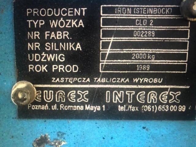 Wózek Widłowy Clark Linde Promag Bułgar Irion - Gabelstapler: das Bild 5 Wózek Widłowy Clark Linde Promag Bułgar Irion - Gabelstapler: das Bild 5