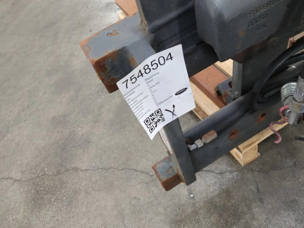 Kaup Fork positioner - Anbauteil für Flurförderzeug: das Bild 2 Kaup Fork positioner - Anbauteil für Flurförderzeug: das Bild 2