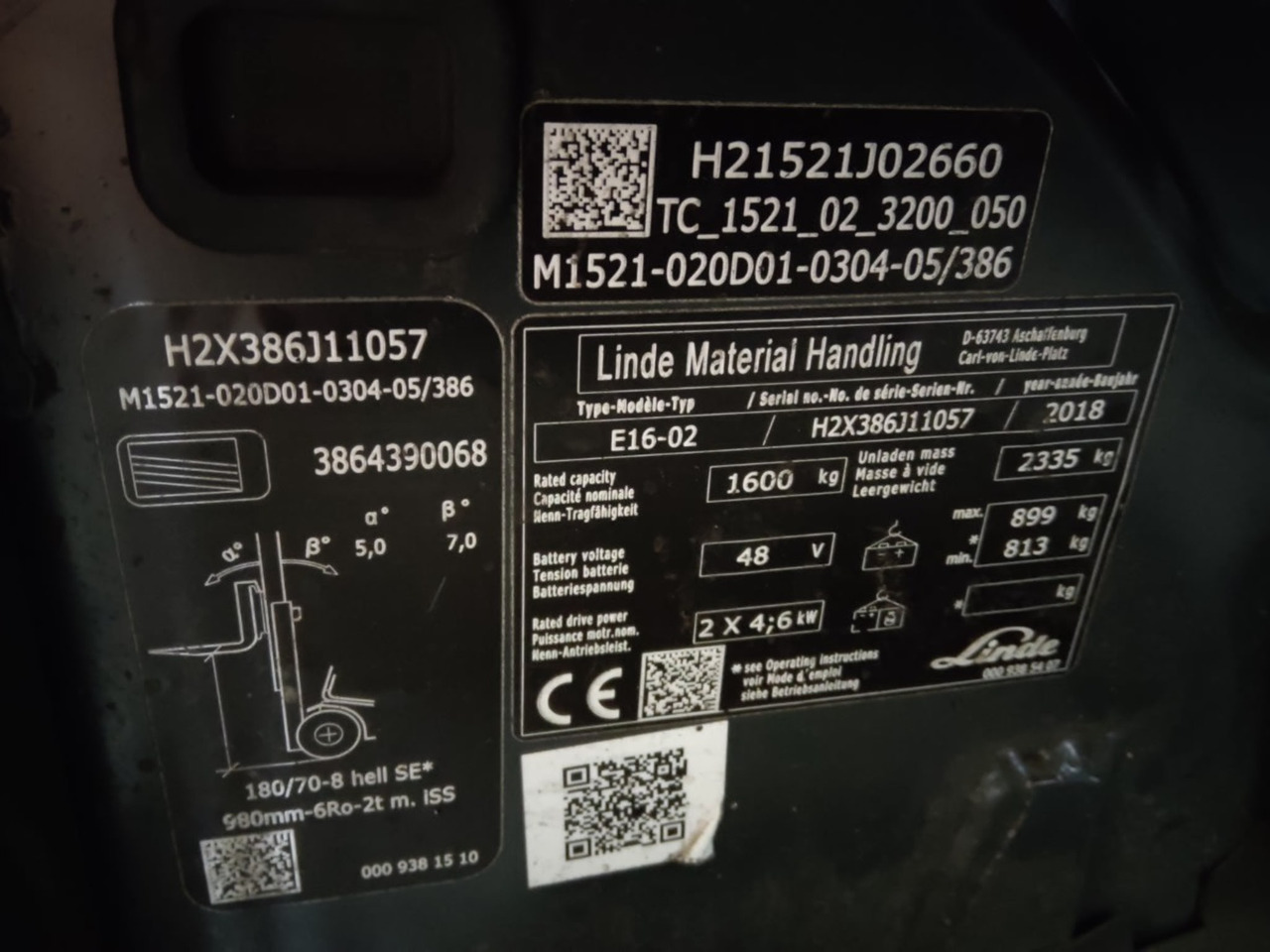 Linde E16-02 - Elektrostapler: das Bild 2 Linde E16-02 - Elektrostapler: das Bild 2