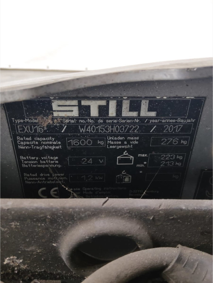 STILL EXU16 - Niederhubwagen: das Bild 5 STILL EXU16 - Niederhubwagen: das Bild 5