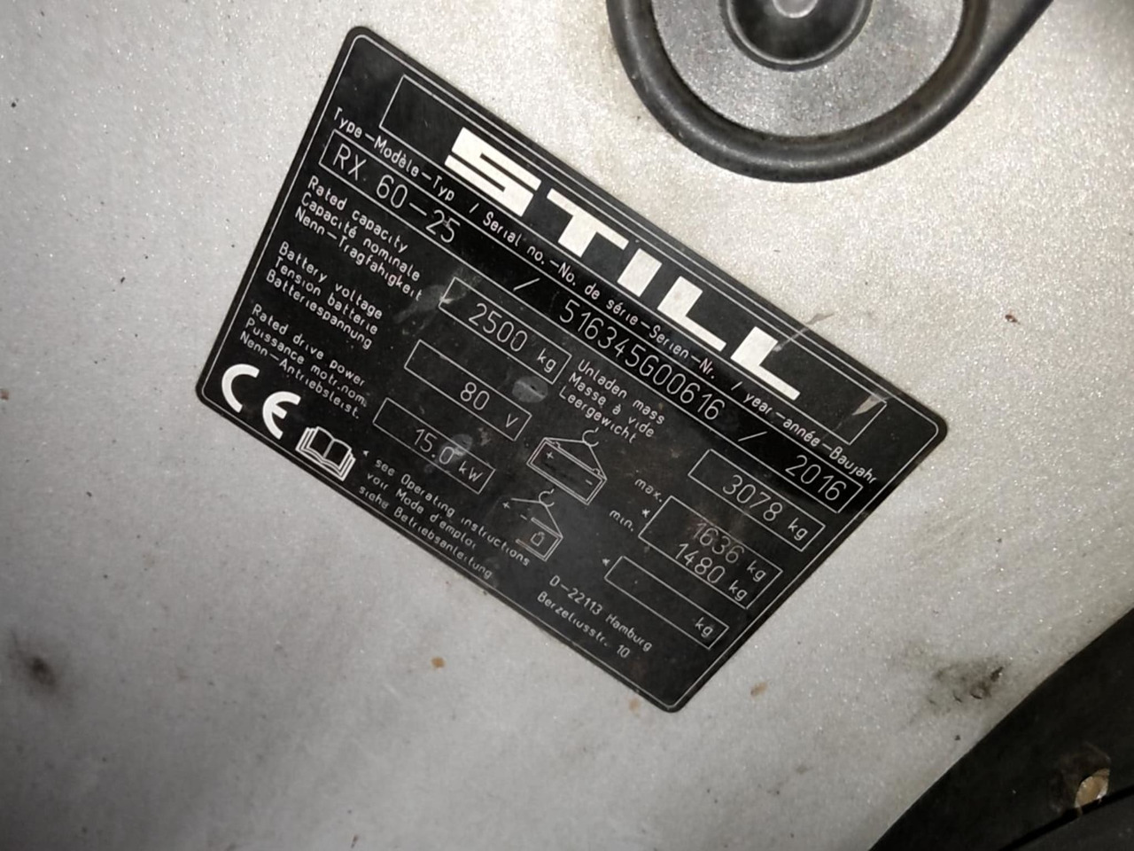 STILL RX60-25 - Elektrostapler: das Bild 2 STILL RX60-25 - Elektrostapler: das Bild 2