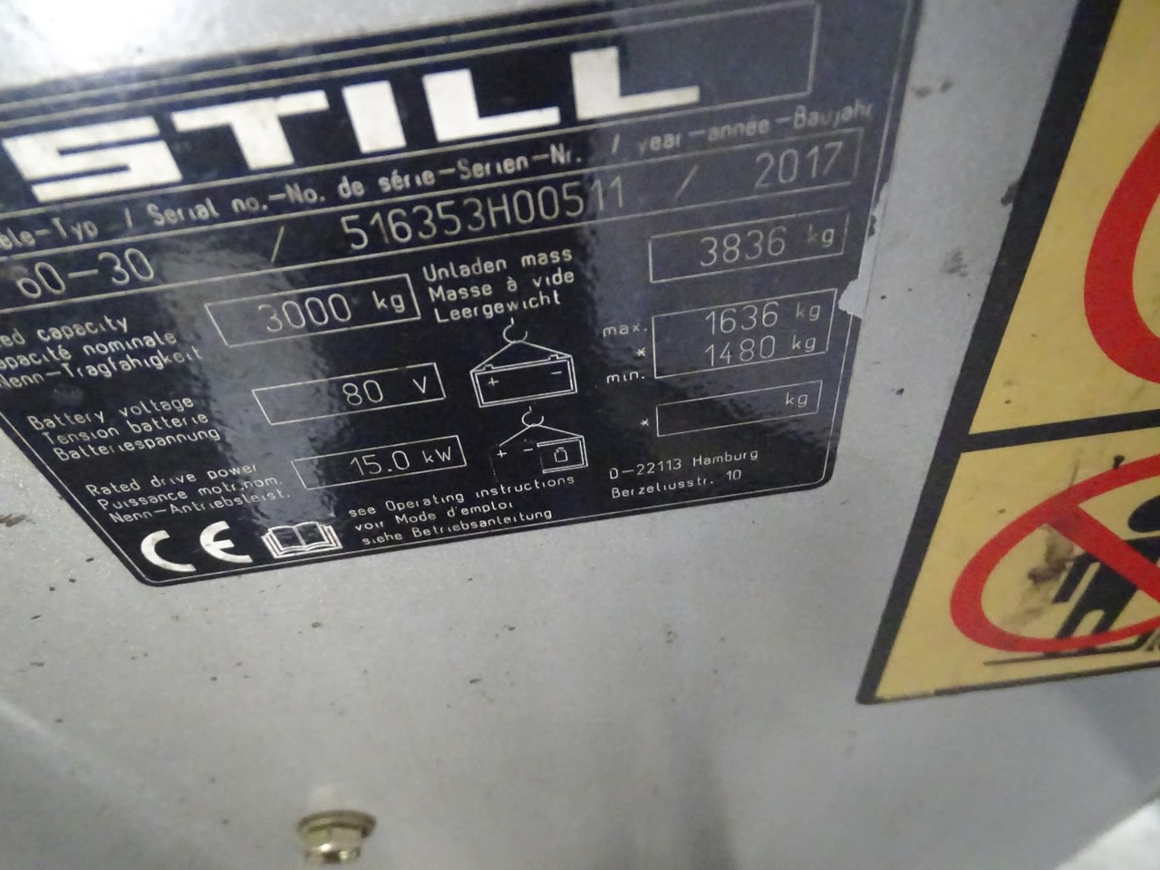 STILL RX60-30 - Elektrostapler: das Bild 3 STILL RX60-30 - Elektrostapler: das Bild 3