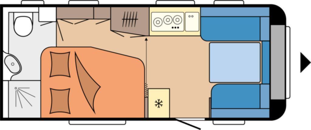 Hobby Excellent 495 WFB Mover, Autark,Combi6E Backofen - Wohnwagen: das Bild 2 Hobby Excellent 495 WFB Mover, Autark,Combi6E Backofen - Wohnwagen: das Bild 2