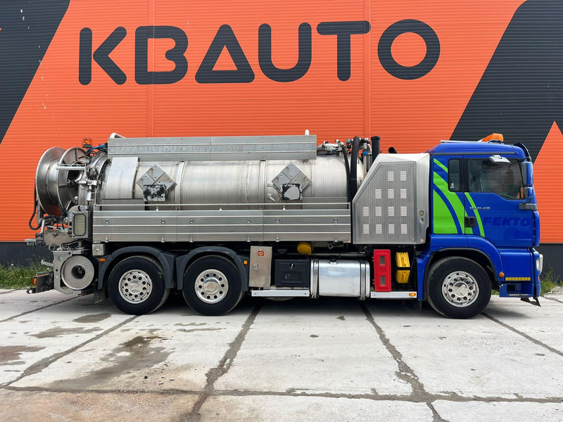 MAN TGA 26.430 6x2*4 TANK 13700 l / VACUUM MORO PM200R - 2283 hours / PRESSURE Pratissoli KF38 - 40 l/min - 150 bar - Saug-/ Spülfahrzeug: das Bild 4 MAN TGA 26.430 6x2*4 TANK 13700 l / VACUUM MORO PM200R - 2283 hours / PRESSURE Pratissoli KF38 - 40 l/min - 150 bar - Saug-/ Spülfahrzeug: das Bild 4