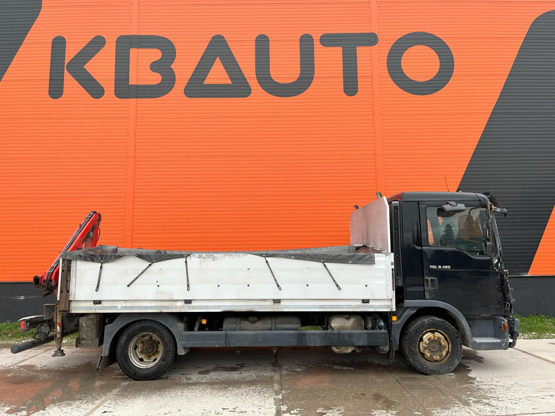 MAN TGL 8.180 4x2 CAB DAMAGE ! / Fassi F28 / PLATFORM L=4366 mm - Pritsche LKW, Autokran: das Bild 5 MAN TGL 8.180 4x2 CAB DAMAGE ! / Fassi F28 / PLATFORM L=4366 mm - Pritsche LKW, Autokran: das Bild 5