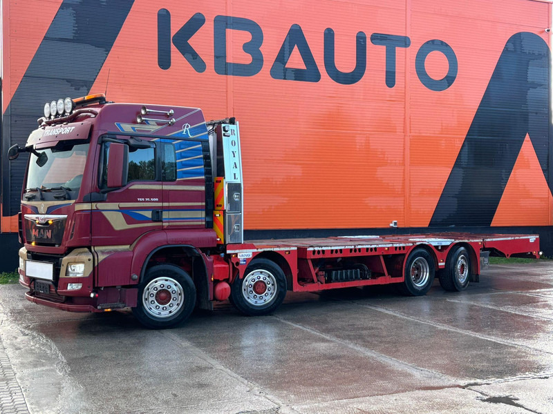 MAN TGS 35.480 8x4H-6 HYDRODRIVE / PLATFORM L=9160 mm / WINCH - Autotransporter LKW: das Bild 1 MAN TGS 35.480 8x4H-6 HYDRODRIVE / PLATFORM L=9160 mm / WINCH - Autotransporter LKW: das Bild 1