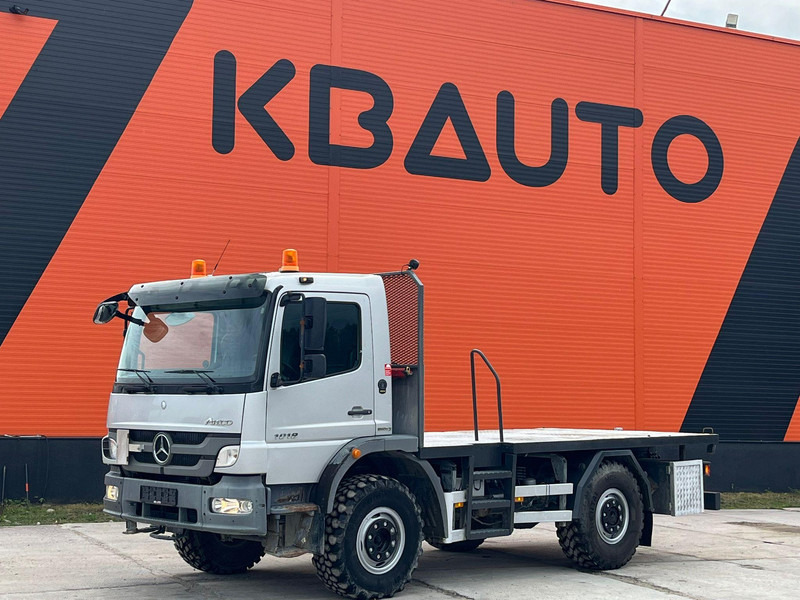 Mercedes-Benz Atego 1018 4x4 ONLY 32281 km ! / FULL STEEL / DRUM BRAKES - Pritsche LKW: das Bild 1 Mercedes-Benz Atego 1018 4x4 ONLY 32281 km ! / FULL STEEL / DRUM BRAKES - Pritsche LKW: das Bild 1