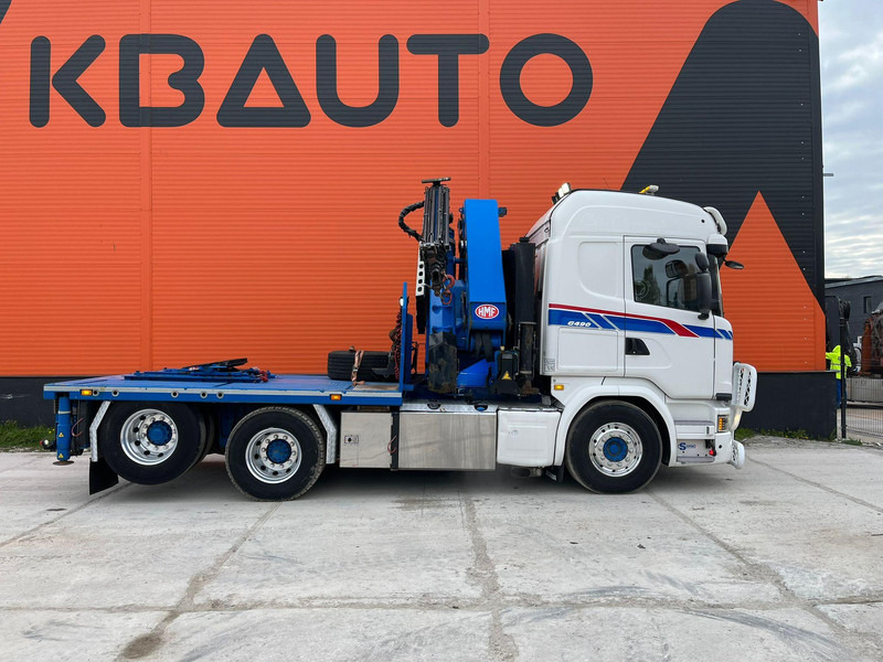Scania G 490 6x2 HMF 5020 K6 + JIB / RETARDER - Sattelzugmaschine: das Bild 5 Scania G 490 6x2 HMF 5020 K6 + JIB / RETARDER - Sattelzugmaschine: das Bild 5