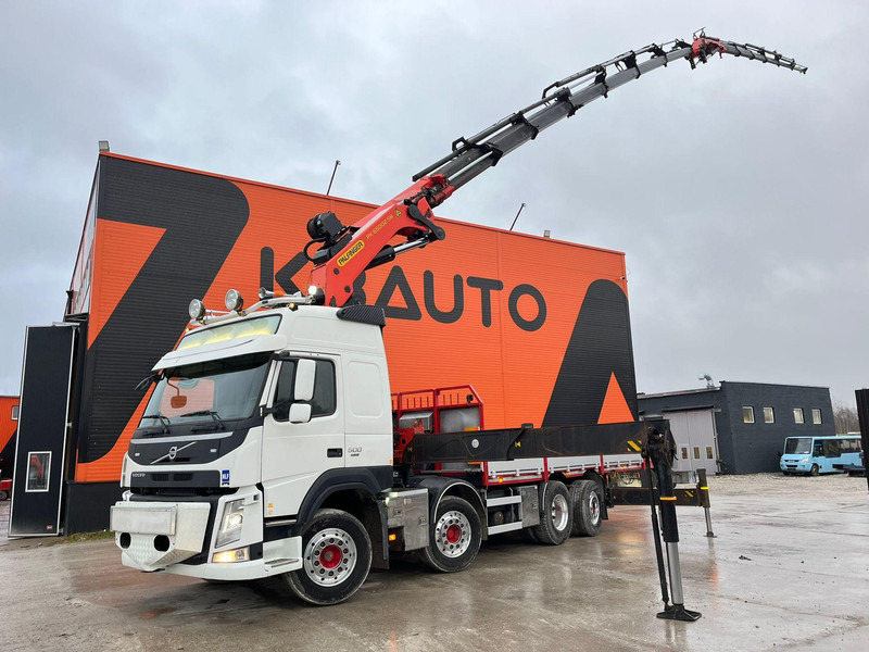 Volvo FM 500 8x2*6 COMBI / EXTENDABLE PLATFORM + TRACTOR / PK65002 + JIB + WINCH / PLATFORM L=6498 mm - Sattelzugmaschine: das Bild 1 Volvo FM 500 8x2*6 COMBI / EXTENDABLE PLATFORM + TRACTOR / PK65002 + JIB + WINCH / PLATFORM L=6498 mm - Sattelzugmaschine: das Bild 1