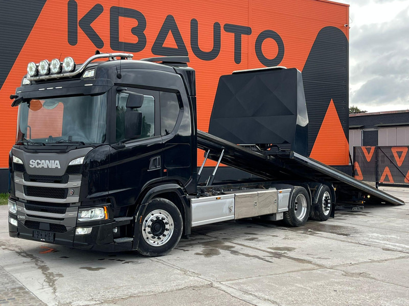 Scania G 500 6x2*4 JIGE Simplex 8T / SUPERWINCH H12P PRO / PLATFORM L=7481 mm - Autotransporter LKW: das Bild 2 Scania G 500 6x2*4 JIGE Simplex 8T / SUPERWINCH H12P PRO / PLATFORM L=7481 mm - Autotransporter LKW: das Bild 2