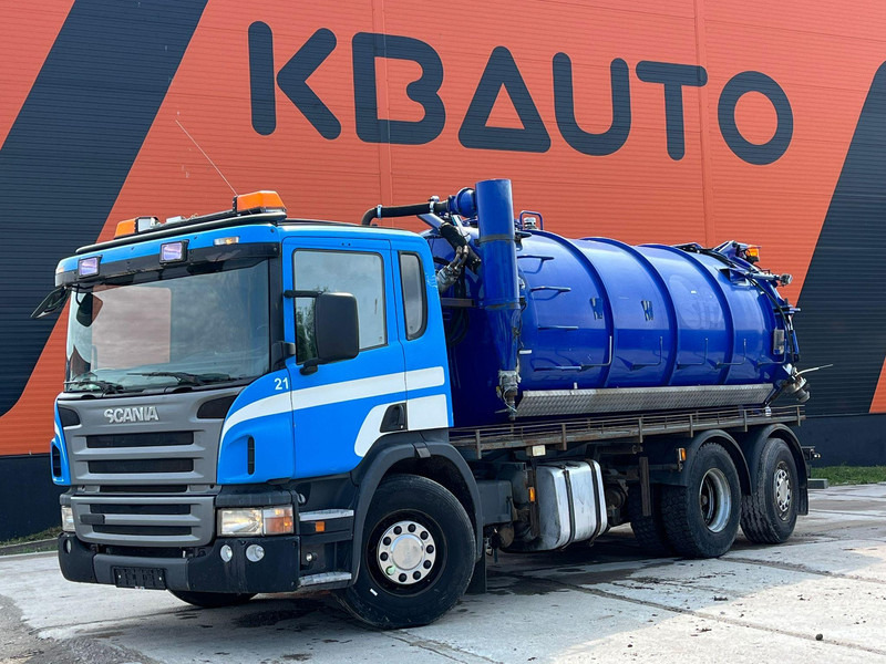 Scania P 420 6x2*4 ADR TANK INTERCONSULT 14230 l / VACUUM Pagani MEC 8000 year 2017 - Saug-/ Spülfahrzeug: das Bild 1 Scania P 420 6x2*4 ADR TANK INTERCONSULT 14230 l / VACUUM Pagani MEC 8000 year 2017 - Saug-/ Spülfahrzeug: das Bild 1