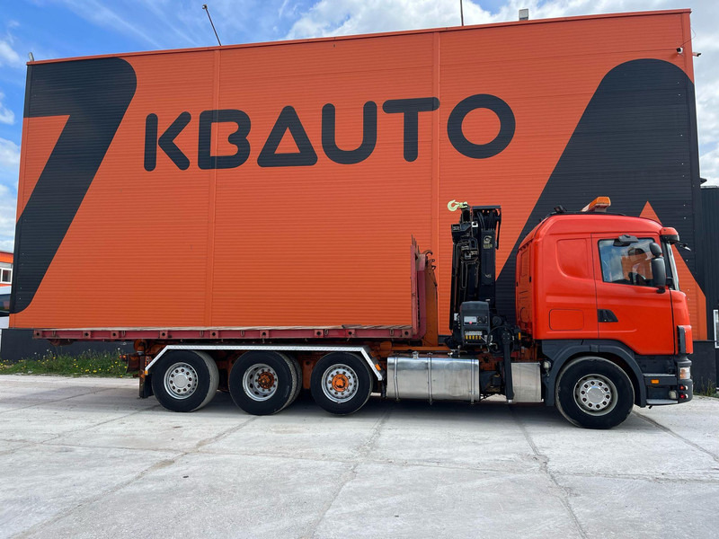 Scania R 144 8x2/4 HIAB 211EP-5 YEAR 2008 / HOOK LIFT L=5400 mm - Abrollkipper, Autokran: das Bild 5 Scania R 144 8x2/4 HIAB 211EP-5 YEAR 2008 / HOOK LIFT L=5400 mm - Abrollkipper, Autokran: das Bild 5