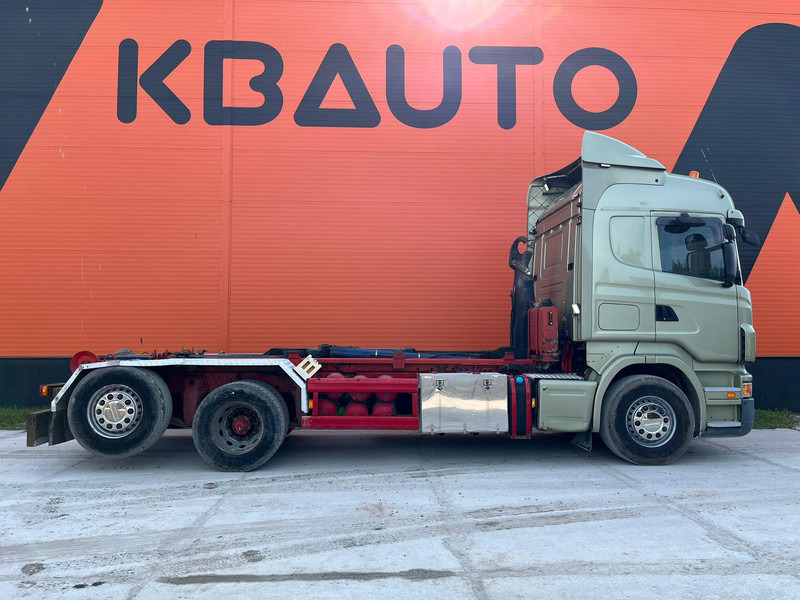 Scania R 420 6x2 PALFINGER T 20 ton / L=5450 mm / RETARDER - Abrollkipper: das Bild 5 Scania R 420 6x2 PALFINGER T 20 ton / L=5450 mm / RETARDER - Abrollkipper: das Bild 5