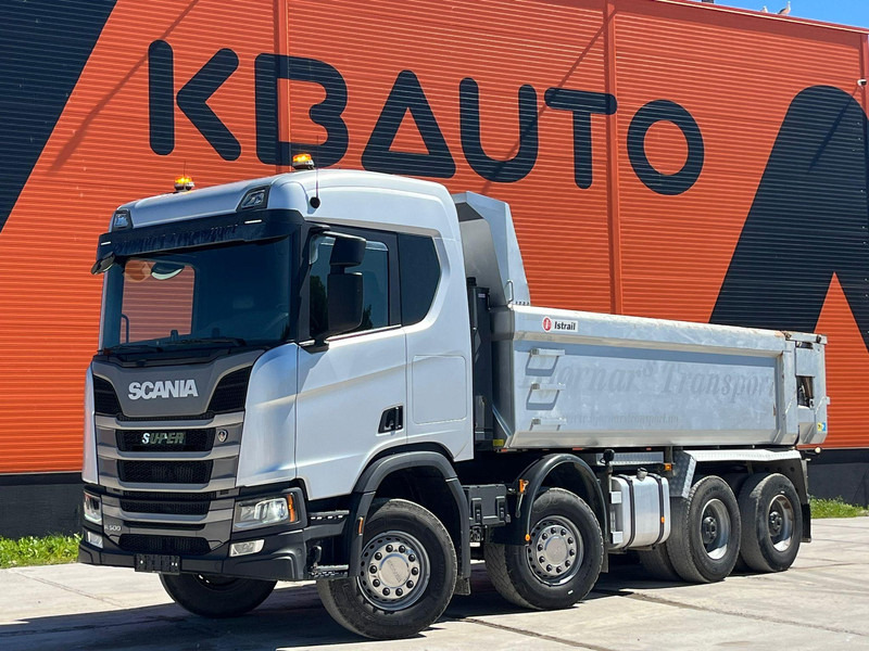Scania R 500 8x4 RETARDER / FULL STEEL / BOX L=5670 mm - Kipper: das Bild 1 Scania R 500 8x4 RETARDER / FULL STEEL / BOX L=5670 mm - Kipper: das Bild 1