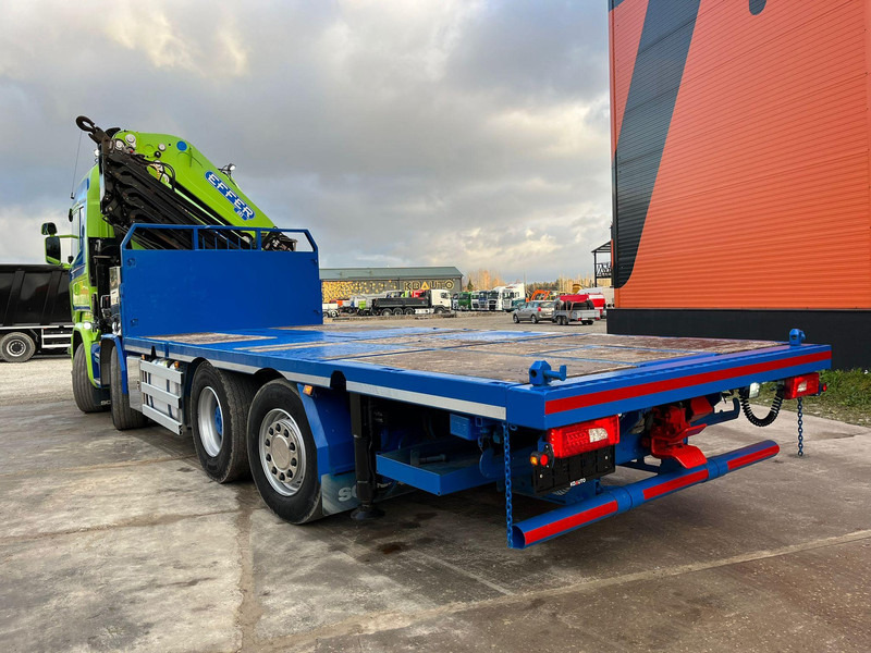 Pritsche LKW, Autokran Scania R 520 8x2*6 EFFER 685/6S / WINCH / JIB CONNECTION / PLATFORM L=6423 mm: das Bild 8