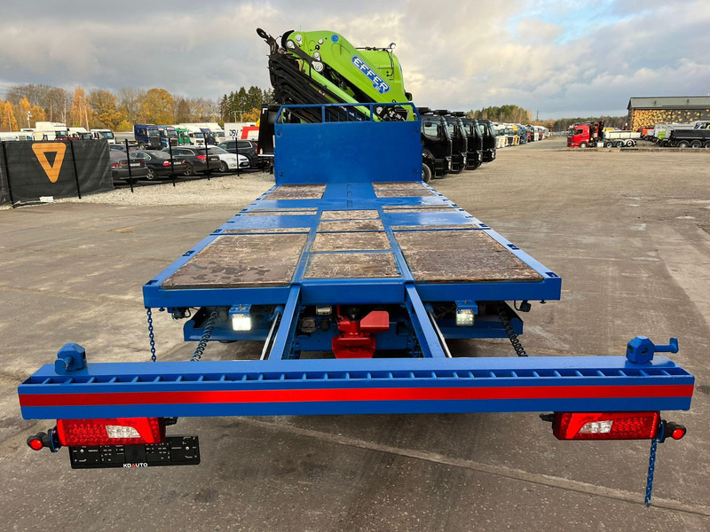 Pritsche LKW, Autokran Scania R 520 8x2*6 EFFER 685/6S / WINCH / JIB CONNECTION / PLATFORM L=6423 mm: das Bild 15