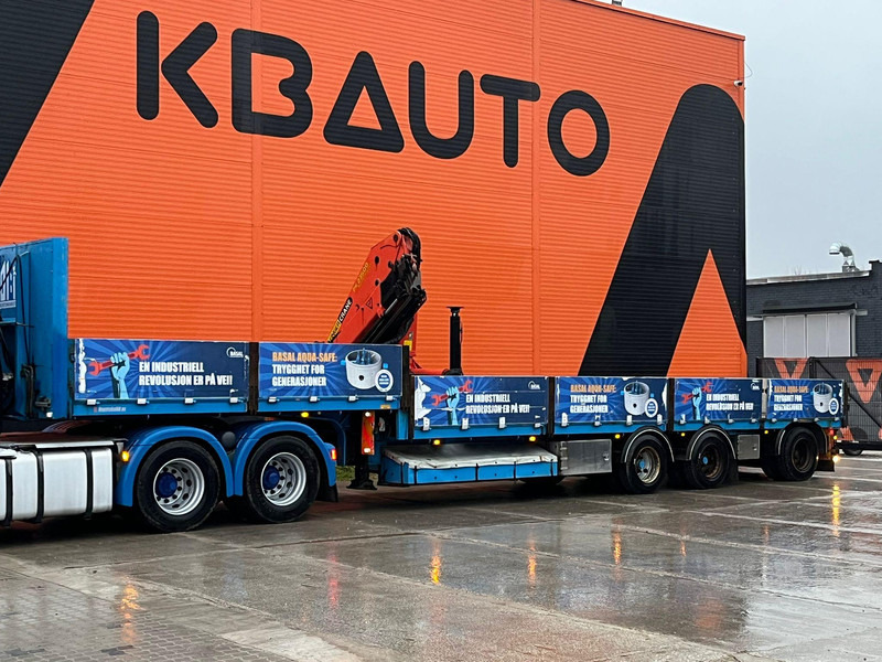 Tyllis Jumbo 3JPA PALFINGER PK23500 / PLATFORM L=9069 mm + 4419 mm - Pritschenauflieger/ Plattformauflieger: das Bild 2 Tyllis Jumbo 3JPA PALFINGER PK23500 / PLATFORM L=9069 mm + 4419 mm - Pritschenauflieger/ Plattformauflieger: das Bild 2