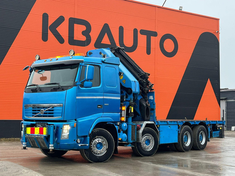 Volvo FH 16 660 8x4 PK60002 + JIB / PLATFORM L=6232 mm - Pritsche LKW, Autokran: das Bild 2 Volvo FH 16 660 8x4 PK60002 + JIB / PLATFORM L=6232 mm - Pritsche LKW, Autokran: das Bild 2