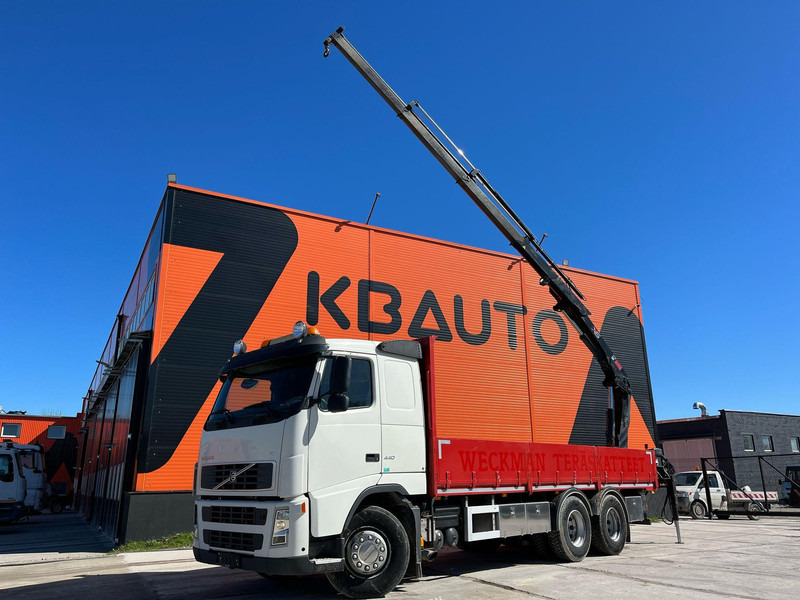 Volvo FH 440 6x2 HIAAB 144E-3 / PLATFORM L=7061 mm - Pritsche LKW, Autokran: das Bild 1 Volvo FH 440 6x2 HIAAB 144E-3 / PLATFORM L=7061 mm - Pritsche LKW, Autokran: das Bild 1