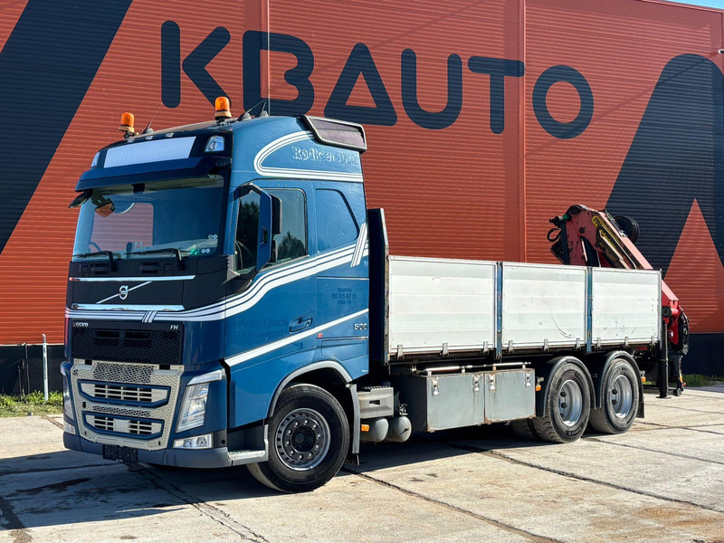 Volvo FH 500 6x2 PALFINGER PK 23001 EH / PLATFORM L=6192 mm - Pritsche LKW, Autokran: das Bild 1 Volvo FH 500 6x2 PALFINGER PK 23001 EH / PLATFORM L=6192 mm - Pritsche LKW, Autokran: das Bild 1