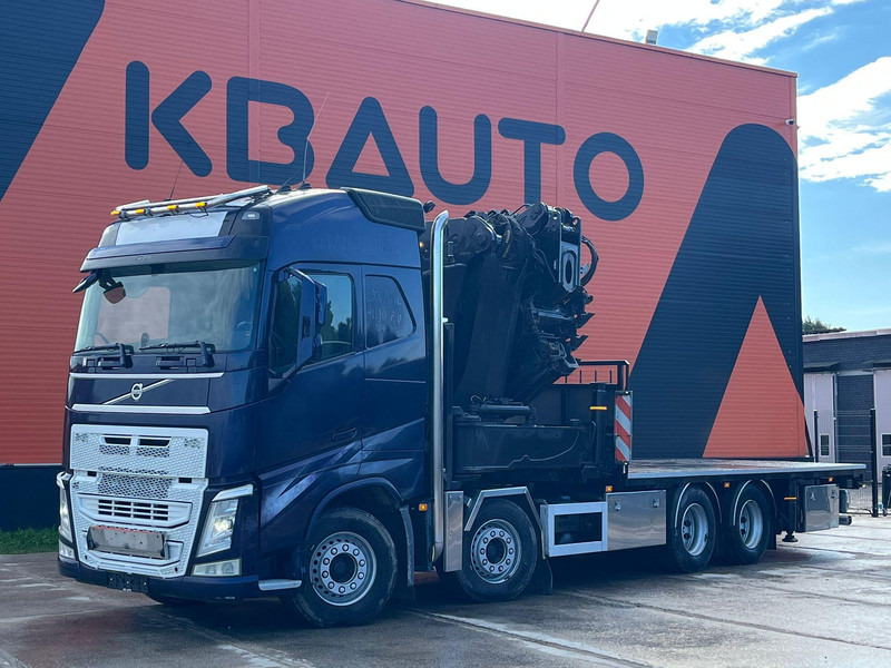 Volvo FH 500 8x4 EFFER 1405 6s + JIB + WINCH / PLATFORM EXTENDABLE L=6206 - 8226mm - Pritsche LKW, Autokran: das Bild 2 Volvo FH 500 8x4 EFFER 1405 6s + JIB + WINCH / PLATFORM EXTENDABLE L=6206 - 8226mm - Pritsche LKW, Autokran: das Bild 2